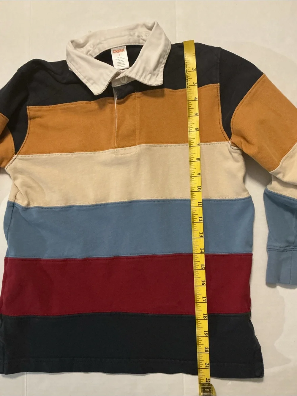 Gymboree colorblock rugby